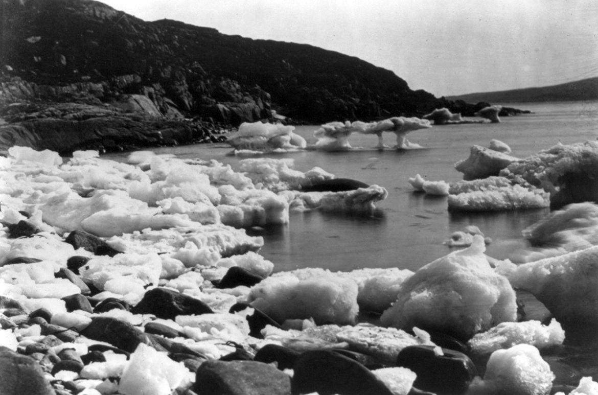 Drift ice off the coast of Labrador 1864 / Courtesy: Library of Congress