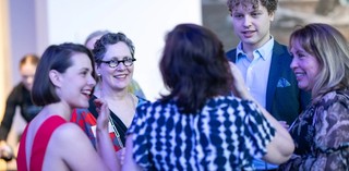 Foundation members and guests at the Foundation Christmas Celebration, GOMA, December 2020 / Photograph: M Grimwade