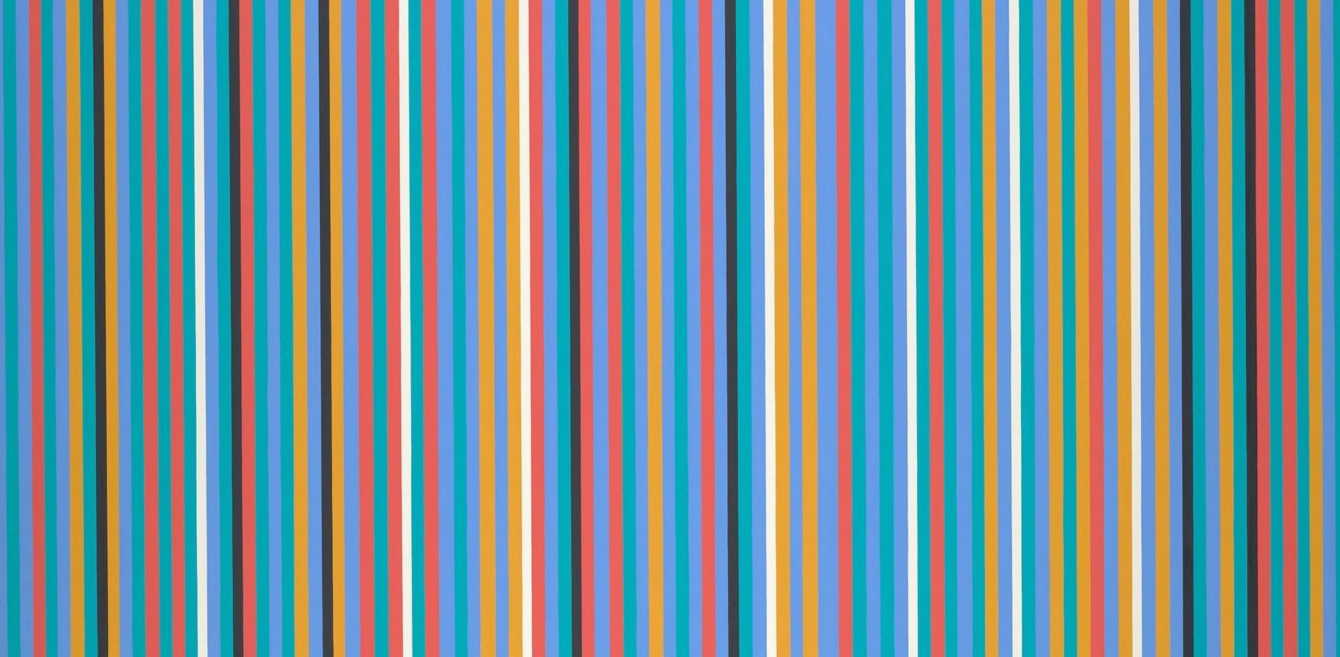 Bridget Riley Repeating Pattern Bridget Riley creates a wonderous optical illusion – QAGOMA Stories ...