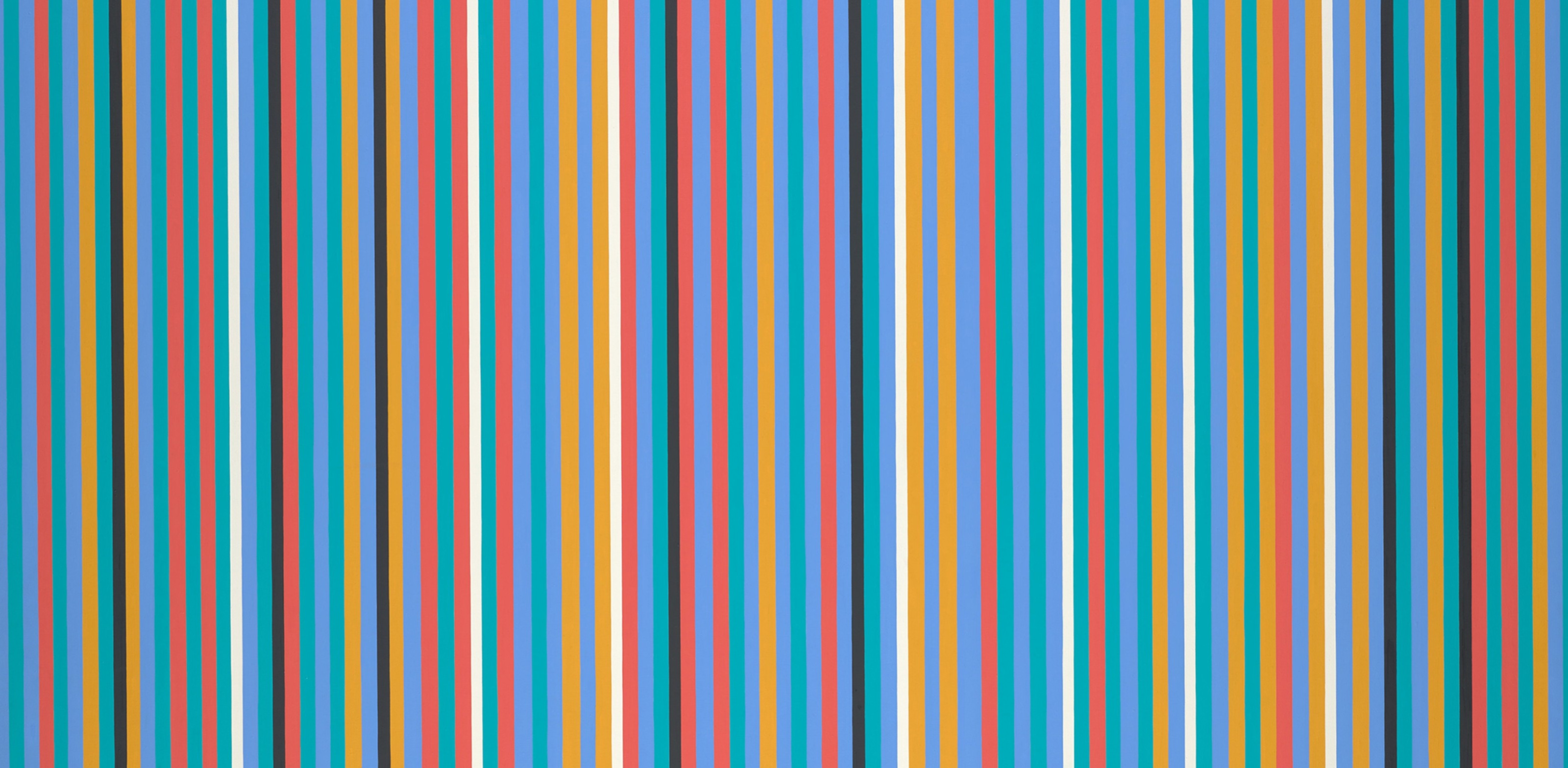 Bridget Riley creates a wonderous optical illusion – QAGOMA Stories ...