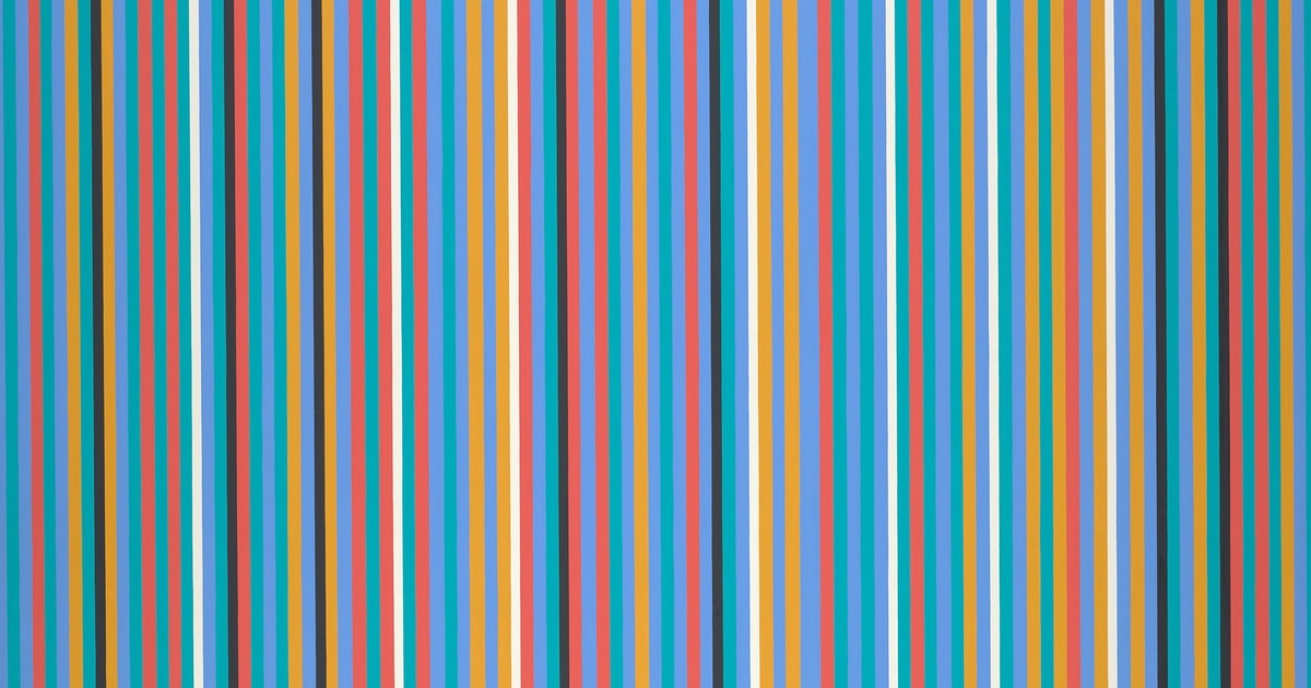 Bridget Riley creates a wonderous optical illusion – QAGOMA Stories ...