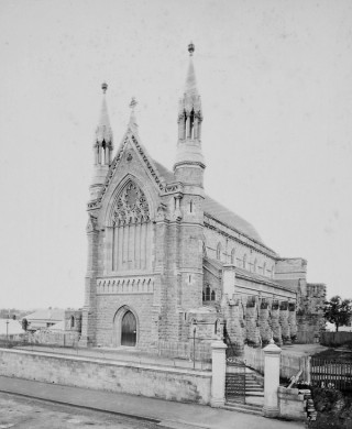Albert Lomer, Australia c.1831–1924 / A Lomer & Co / Cathedral of St Stephen, Brisbane, c.1884 / APU-049-0001-0019 / Courtesy: John Oxley Library, State Library of Queensland, Brisbane