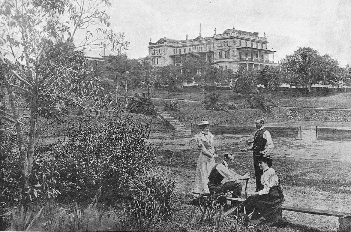 Botanic Gardens, Gardens Point, Brisbane, c.1896 / Courtesy: John Oxley Library, State Library of Queensland, Brisbane