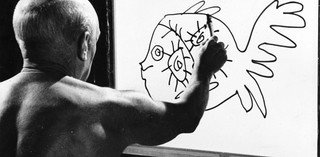 Production still from =The Mystery of Picasso 1955 | Director: Henri-Georges Clouzot | Image courtesy: Gaumont