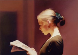 Gerhard Richter, Germany b.1932 / Reader (804) 1994 / Oil on canvas / Collection: San Francisco Museum of Modern Art, USA. Purchase through the gifts of Mimi and Peter Haas and Helen and Charles Schwab, and the Accessions Committee Fund: Barbara and Gerson Bakar, Collectors Forum, Evelyn D. Haas, Elaine McKeon, Byron R. Meyer, Modern Art Council, Christine and Michael Murray, Nancy and Steven Oliver, Leanne B. Roberts, Madeleine H. Russell, Danielle and Brooks Walker, Jr., Phyllis C. Wattis, and Pat and Bill Wilson / © Gerhard Richter 2017