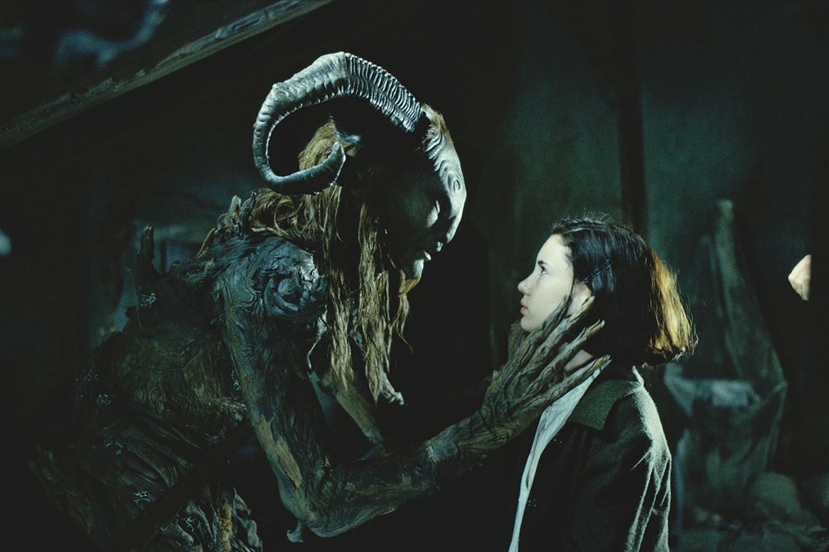 Guillermo del Toro, Mexico b.1964 / Production still from El laberinto del fauno (Pan’s Labyrinth) 2006 / 35mm, colour, Dolby Digital, 118 minutes, Mexico/Spain, Spanish (English subtitles) / Director/script: Guillermo del Toro / Producers: Alvaro Augustin, Alfonso Cuaron, Guillermo del Toro, Bertha Navarro, Frida Torresblanco / Cinematographer: Guillermo
Navarro / Editor: Bernat Vilaplana / Cast: Ivana Baquero, Sergi Lopez, Maribel Verdu, Doug Jones / © Umbrella Entertainment