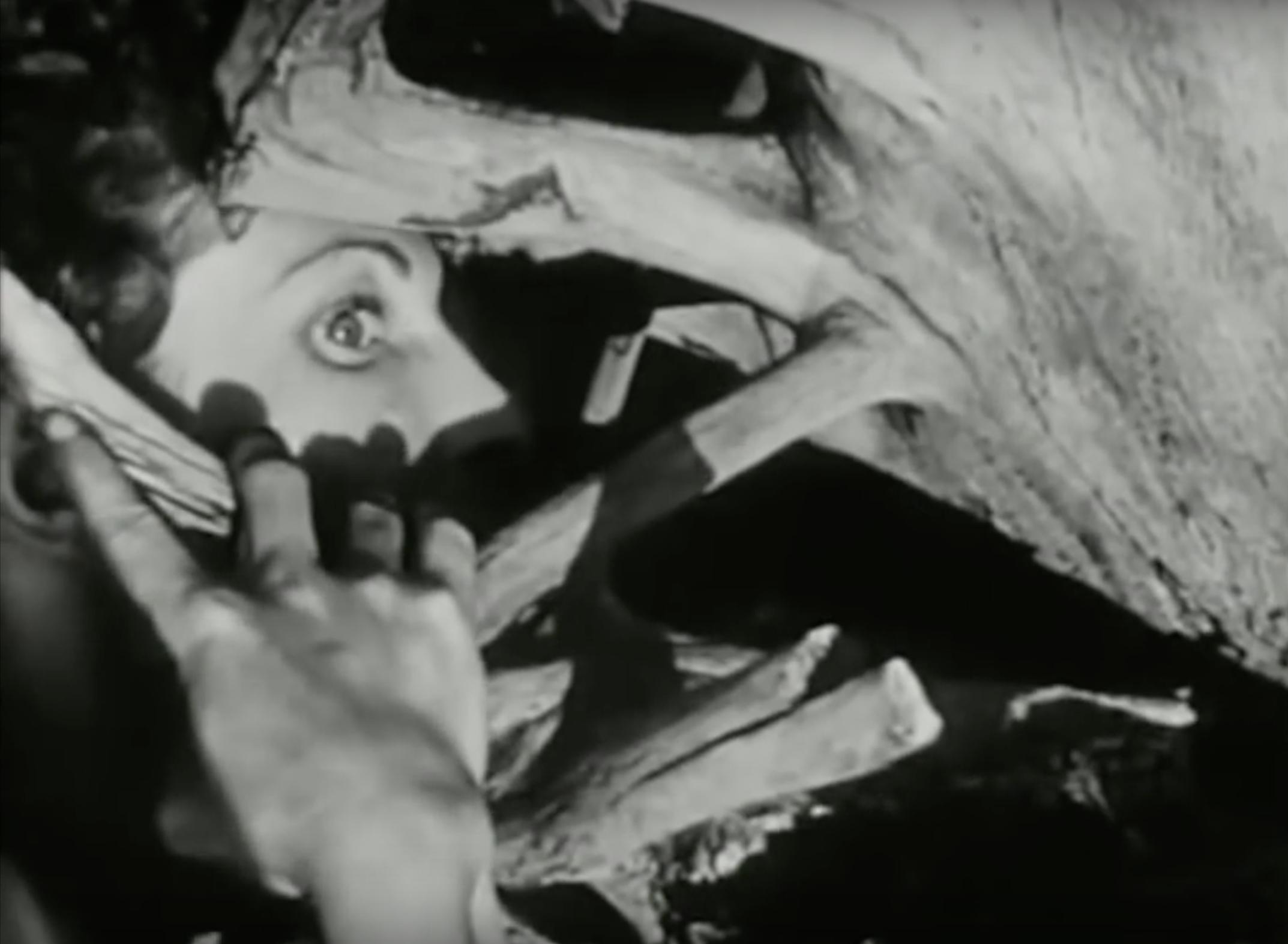 Production still from At Land 1944 / Director: Maya Deren / Image courtesy: National Film and Sound Archive of Australia, Canberra