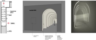 Design concept for the exhibition entrance