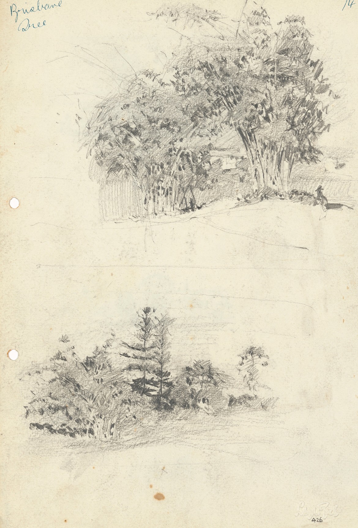 Lloyd Rees: The process of observation & composition – QAGOMA Stories ...