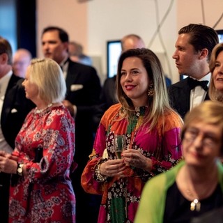 Foundation members and their guests enjoy a last-chance viewing of ‘European Masterpieces from The Metropolitan Museum of Art, New York’ at GOMA as part of the 2021 Foundation Annual Dinner / Photograph: M Grimwade