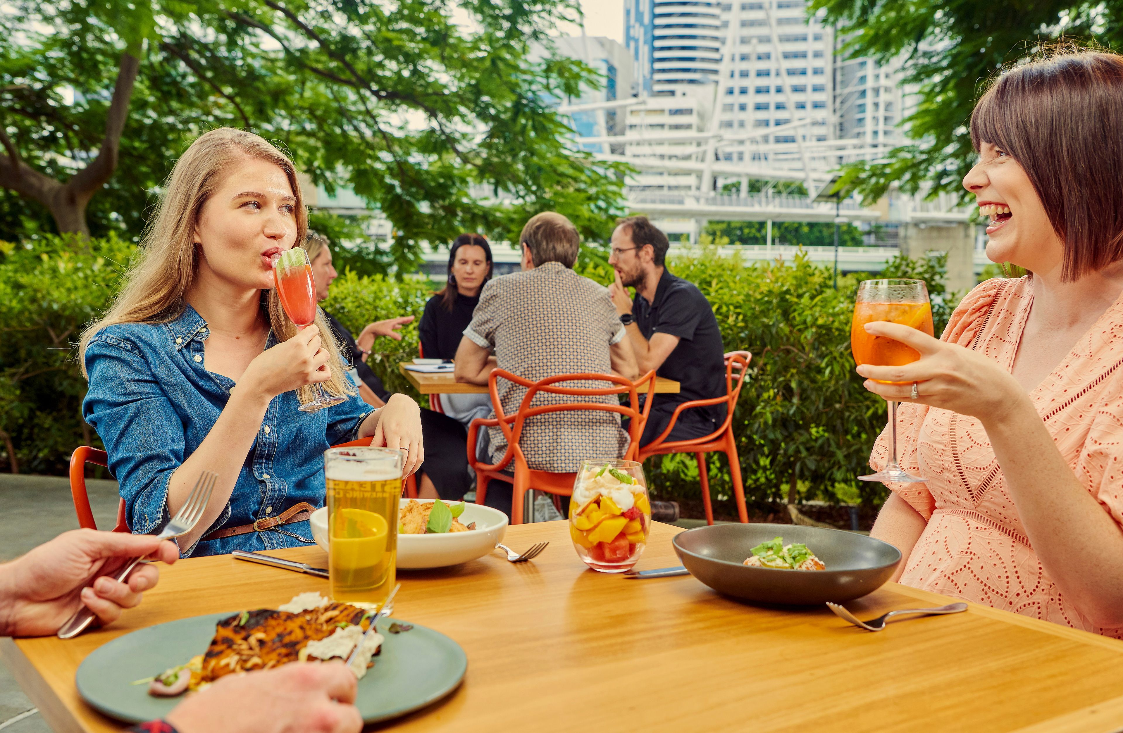 GOMA Bistro, Gallery of Modern Art / Photograph: Joe Ruckli © QAGOMA