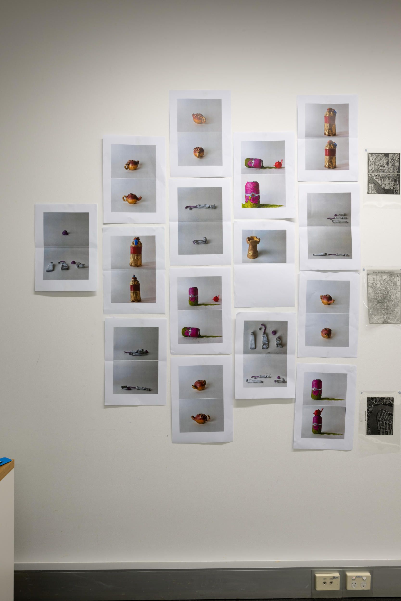 Artwork on display in Art Academy culminating exhibition / Photograph: N Umek © QAGOMA