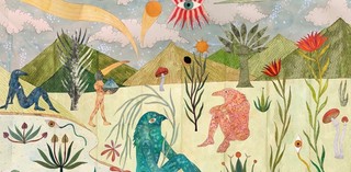 Rithika Merchant, India b.1986 / Poster with design elements for If the Seeds Chose Where to Grow 2024 / Commissioned for Asia Pacific Triennial Kids with support from the Tim Fairfax Family Foundation / © QAGOMA and Rithika Merchant