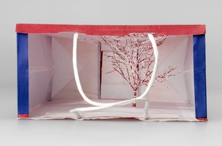 Yuken Teruya, Japan b.1973 / Notice - Forest 2006 / Paper and glue / c: 12 x 23.9 x 35cm (without handles); 12 x 23.9 x 45cm (with handles) / Purchased 2007. The Queensland Government's GOMA Acquisitions Fund / Collection: Queensland Art Gallery | Gallery of Modern Art / © Yuken Teruya