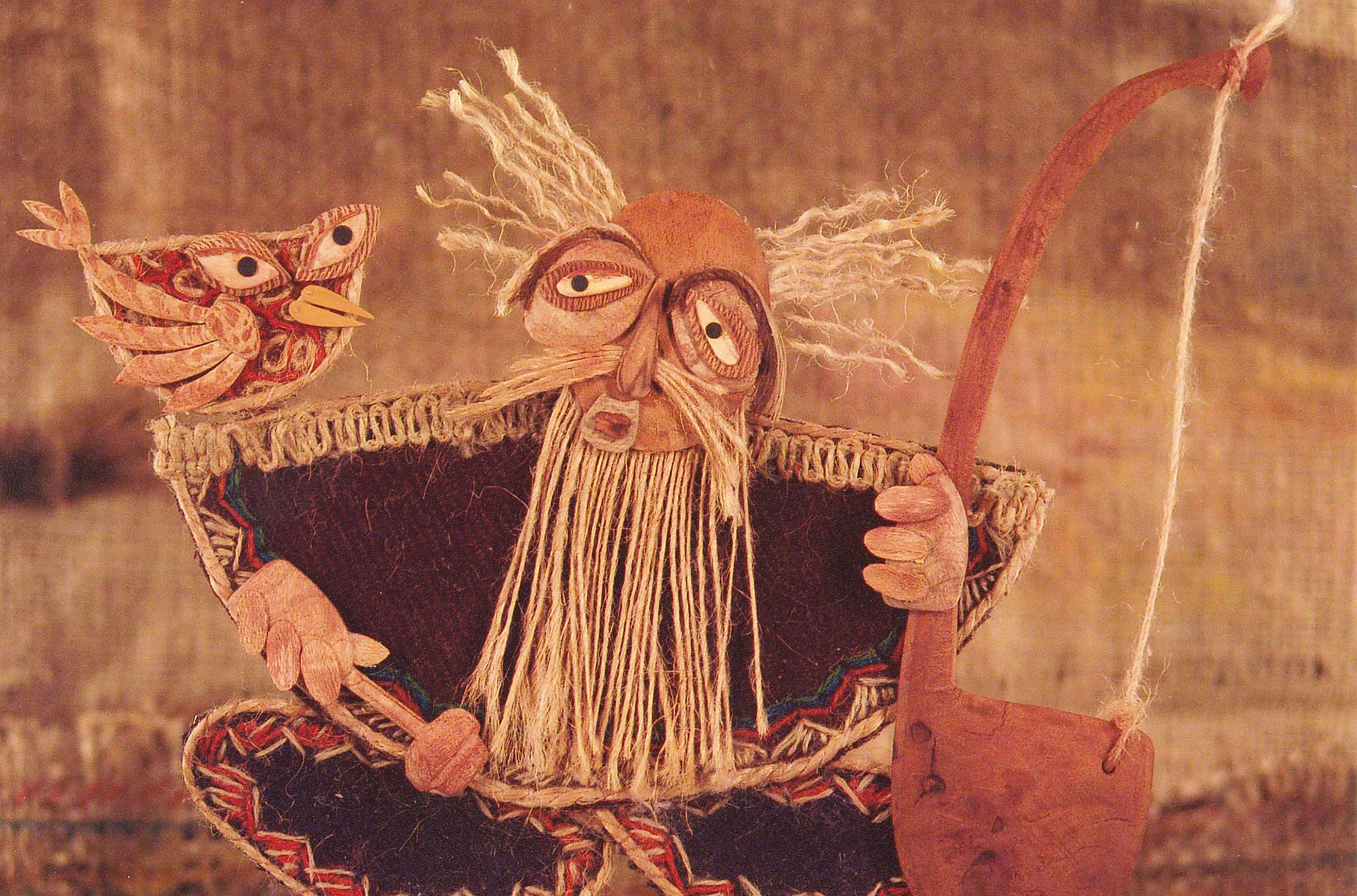 Production still from the Iranian animation The Sparow and the Boll 2007 / Director: Morteza Ahadi / Image courtesy: Kanoon