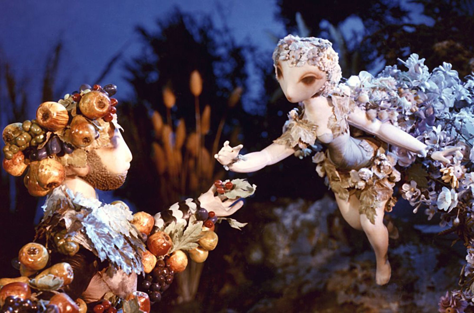 Production still from A Midsummer Night’s Dream 1959 / Dir. Jiří Trnka / Image courtesy: National Film Archive, Prague