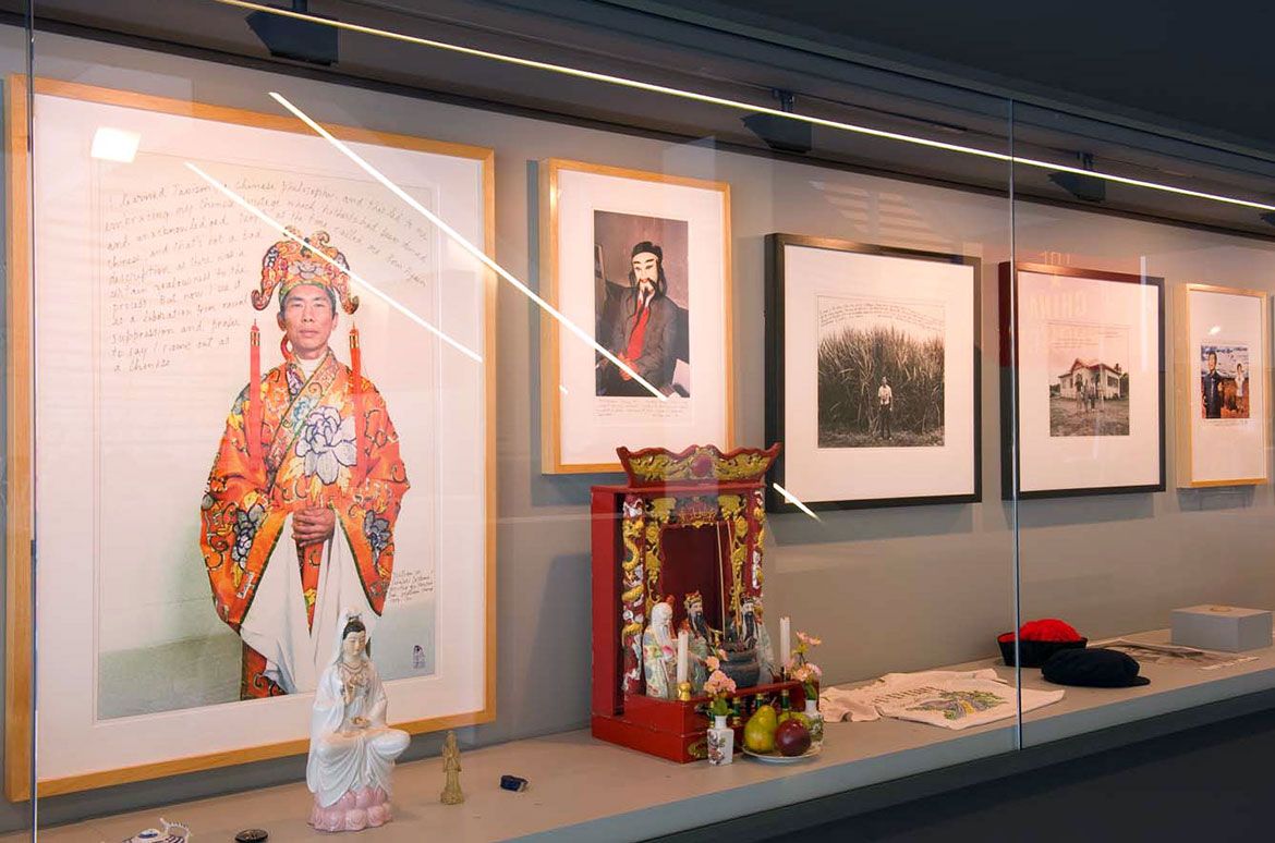‘William Yang: Life Lines’ installed in ‘The China Project’, Gallery of Modern Art (GOMA) 28 March – 28 June 2009