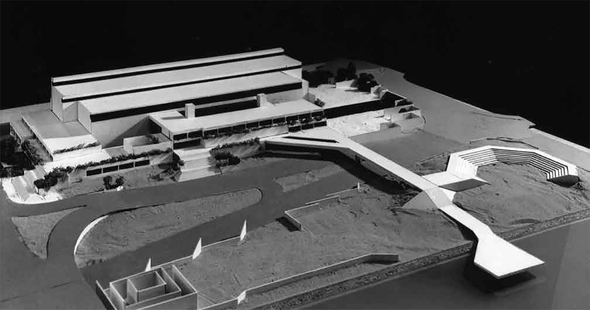 Model of the Queensland Art Gallery, 1973 / Photograph: Richard Stringer