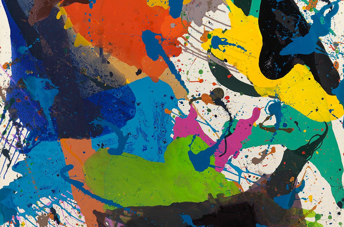 BALL, Sydney
Australia b.1933
Pawnee summer
1973
Synthetic polymer paint and enamel
on cotton canvas
213.7 x 213.7cm
Acc. 1:1288
Acquired 1973 with the assistance of an Australian Government Grant through the Visual Arts Board of the Australia Council. Trustees’ Prize (winning entry)