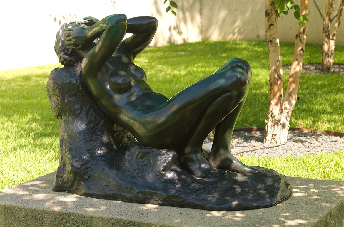 Harold Parker, Australia 1873-1962 / Spring awakening 1913, cast 1993 / Bronze / 74 x 100 x 45cm / Gift of an anonymous donor through the QAG Foundation 2000. Donated through the Australian Government’s Cultural Gifts Program / Collection: Queensland Art Gallery | Gallery of Modern Art / © Harold Parker Estate