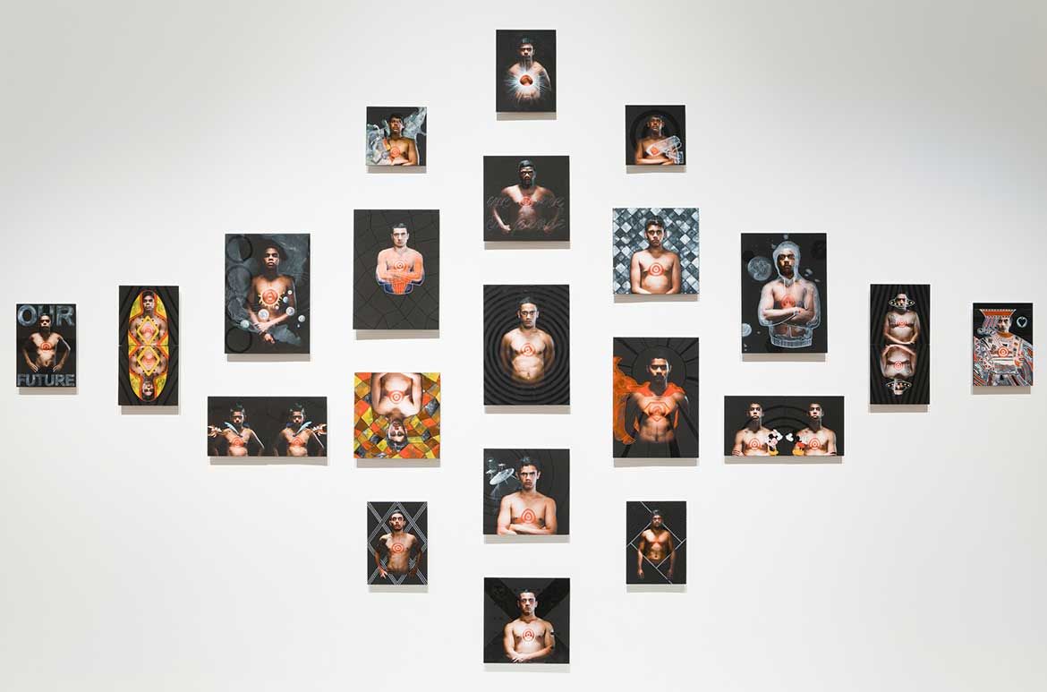 Tony Albert / Girramay/Yidinji/Kuku/Yalanji peoples / Brothers (details) 2013 / Collection: The artist