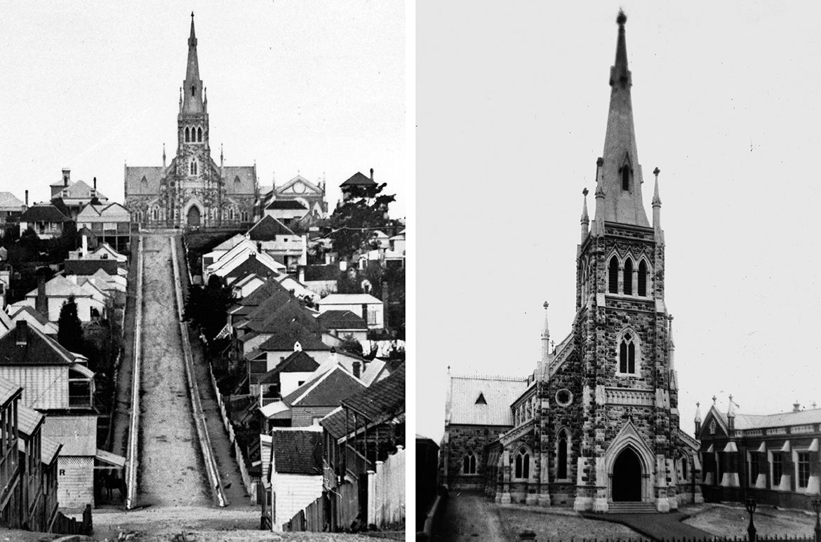 St Pauls Presbyterian Church, St Pauls Terrace, 1890 / 9183507179002061 / 99183513890902061 / Courtesy: John Oxley Library, State Library of Queensland, Brisbane