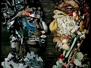 Production still from Dimensions of Dialogue 1983 / Director: Jan Švankmajer / Image courtesy: Athanor