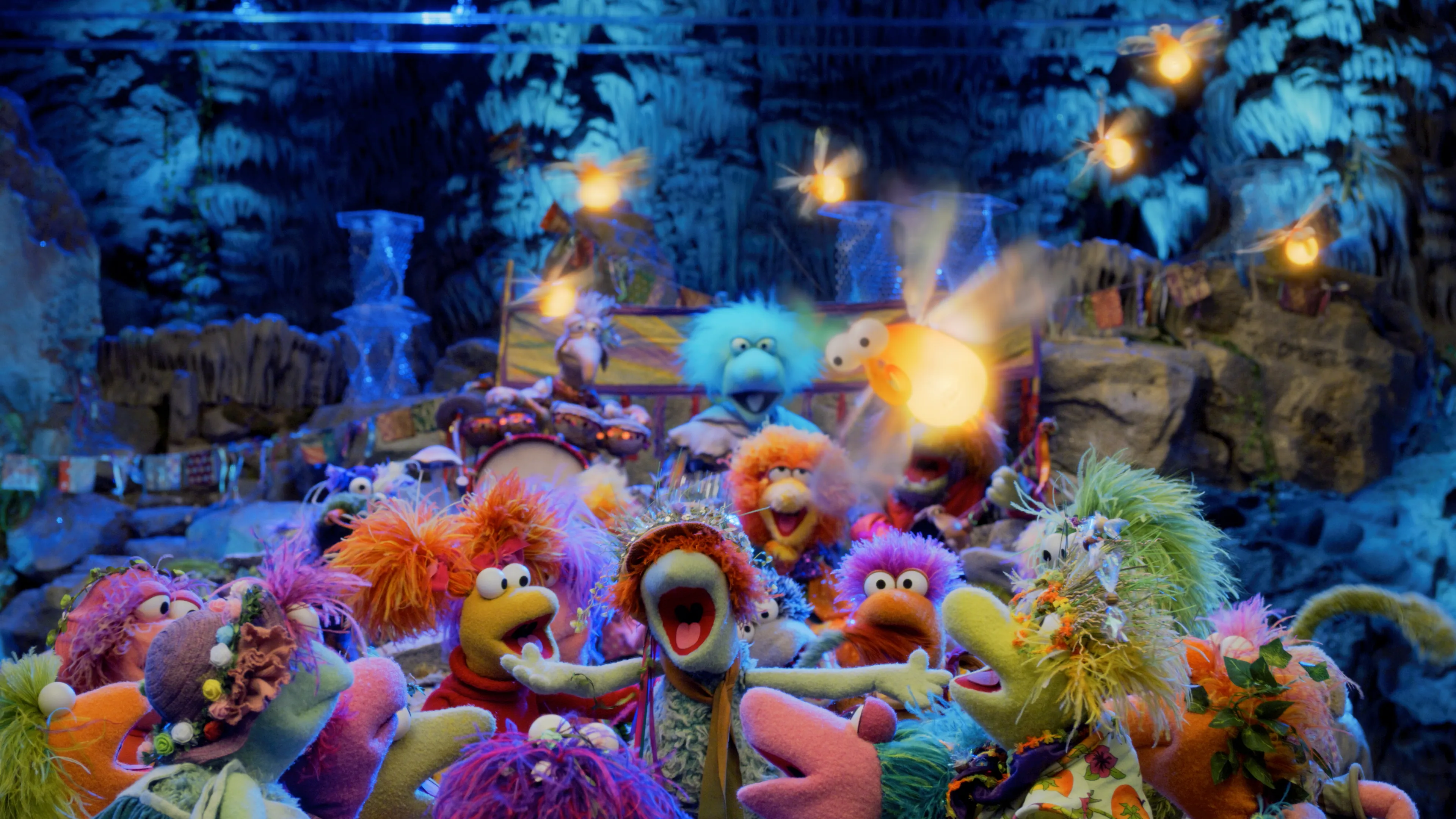 Production still from Fraggle Rock: Back to the Rock 2022–present / © Apple. As seen on Apple TV. All Rights Reserved / Image courtesy: Apple, The Jim Henson Company