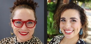 Nadine Bates and Kristen Souvlis