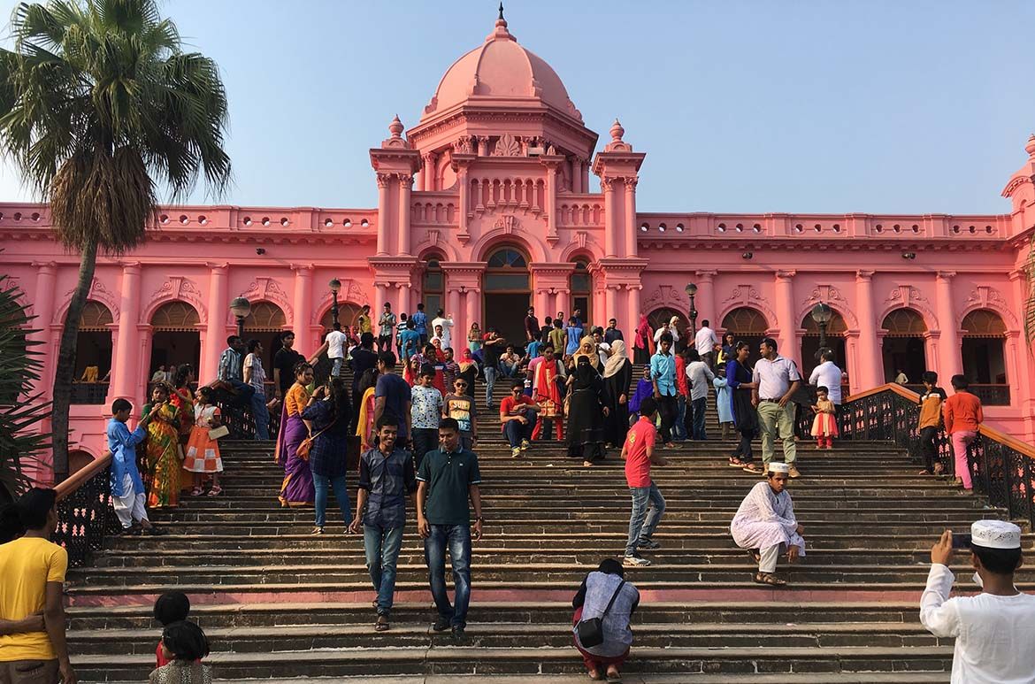 Ahsan Manzil (Pink Palace), Dhaka / Photograph: Tarun Nagesh