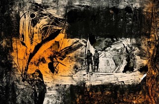 Pat Hoffie, Australia b.1953 / Image from ‘I have loved/I love/I will love’ (detail) 2025 / Giclée print on paper / Courtesy and © Pat Hoffie / Photograph: Nina White
