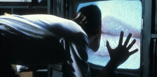 Production still from Videodrome 1983 / Dir: David Cronenberg / Image courtesy: Universal Pictures Australia