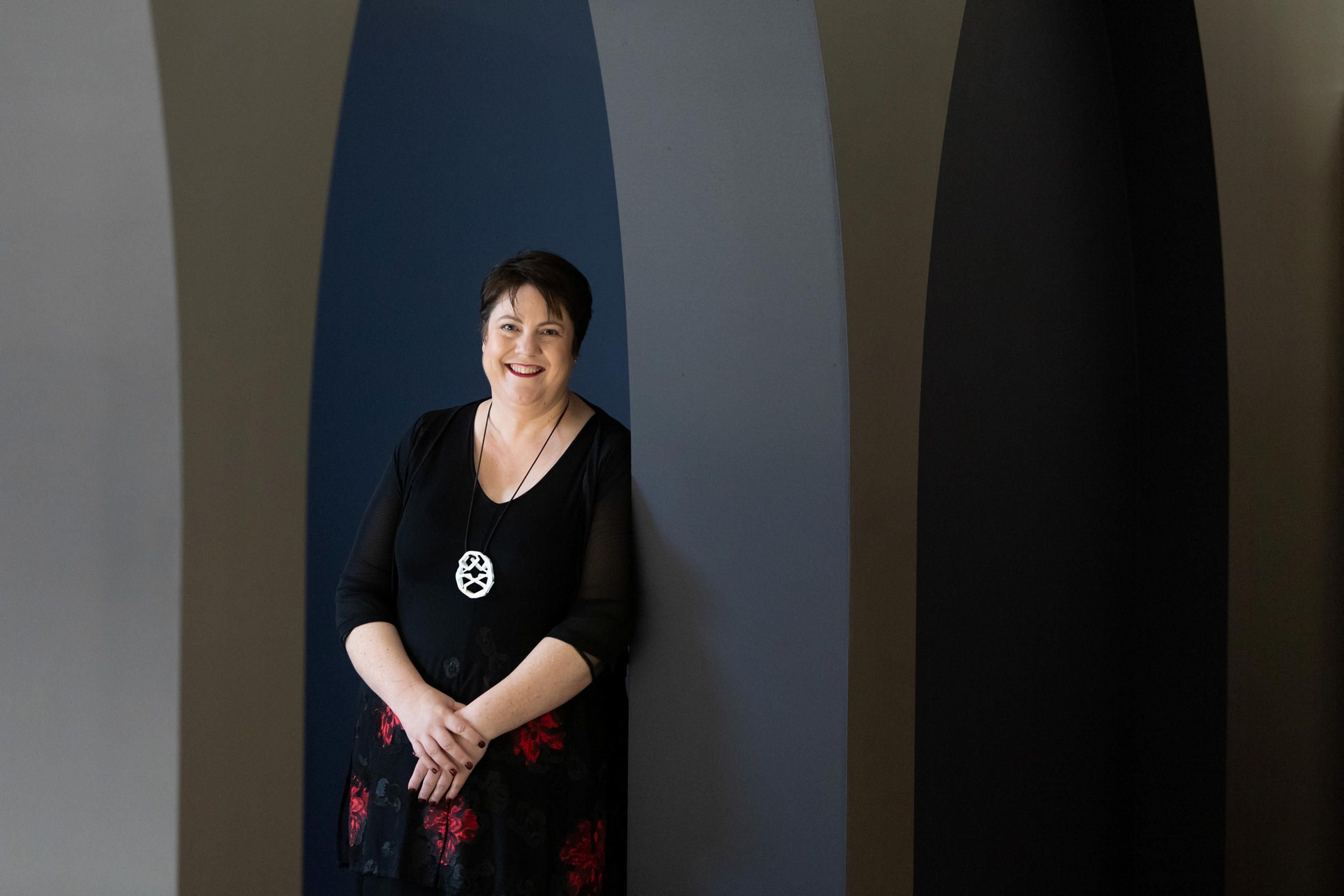 Portrait of Amanda Slack-Smith / Photograph: C Baxter, courtesy of QAGOMA