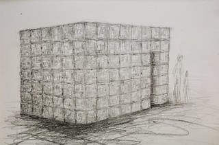 Isabel Aquilizan, The Philippines b.1965 / Alfredo Aquilizan, The Philippines b.1962 / Sketch of Address: Project Be-longing 2008 / Courtesy: Isabel & Alfredo Aquilizan