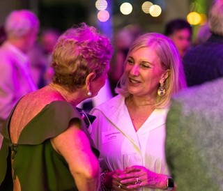 Foundation Members at the Foundation Christmas Celebration, GOMA, December 2020 / Photograph: Marc Grimwade