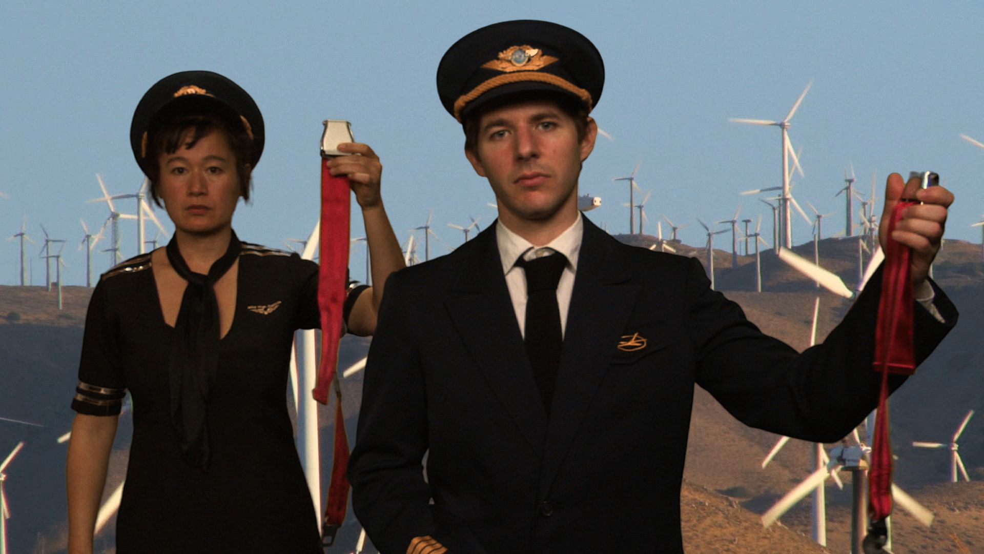 Production still from In Free Fall 2010 / Director: Hito Steyerl / Image courtesy: Sixpack Film