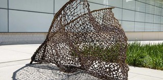 Judy Watson, Waanyi people, Australia b.1959 / tow row 2016 / Bronze / Commissioned 2016 to mark the tenth anniversary of the opening of the Gallery of Modern Art. This project has been realised with generous support from the Queensland Government, the Neilson Foundation and Cathryn Mittelheuser, AM through the Queensland Art Gallery | Gallery of Modern Art Foundation / Collection: Queensland Art Gallery / © The artist