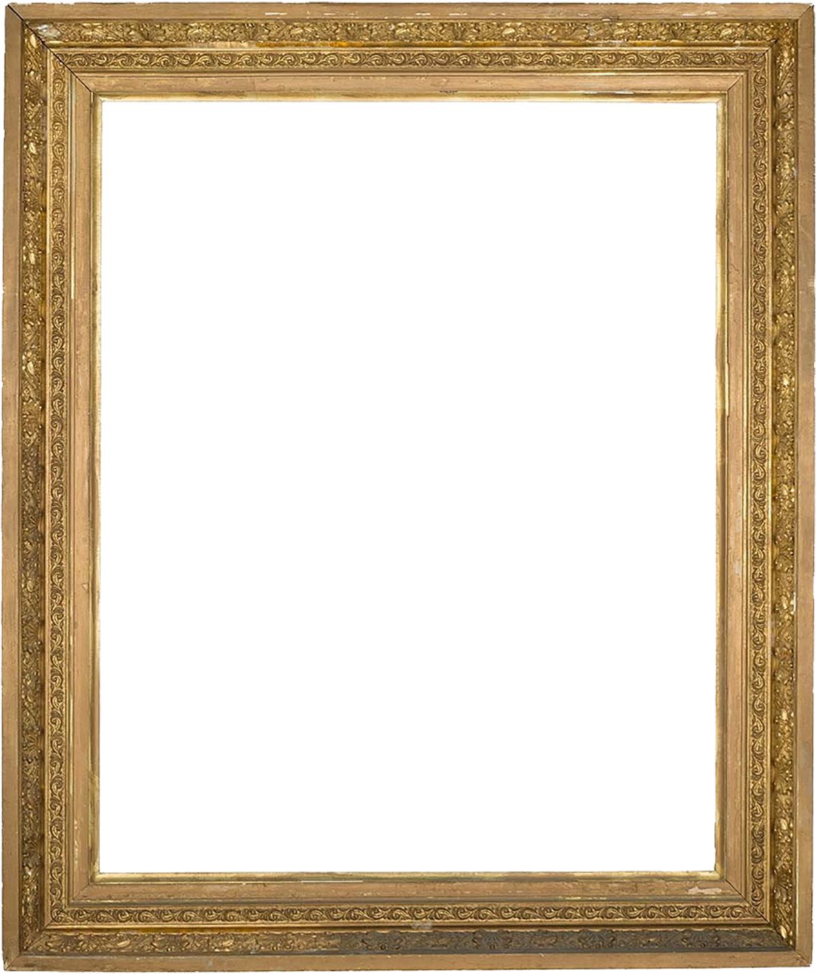 Anthony Alder’s 19th Century frame for Heron’s home during conservation treatment