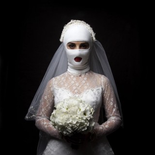 Abdul Abdullah, Australia b.1986 / Bride II (Subterfuge) (from 'Coming to terms' series) 2015 / Chromogenic print on paper / 100 x 100cm (sight) / Purchased 2015 with funds from the Future Collective through the QAGOMA Foundation / Collection: Queensland Art Gallery | Gallery of Modern Art / © Abdul Abdullah/Copyright Agency
