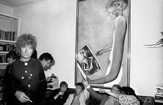 William Yang, Australia b.1943 / Party at the Whiteleys’, Lavender Bay 1982 / Inkjet print on solid substrate Kapaplast / Collection: The artist / © William Yang