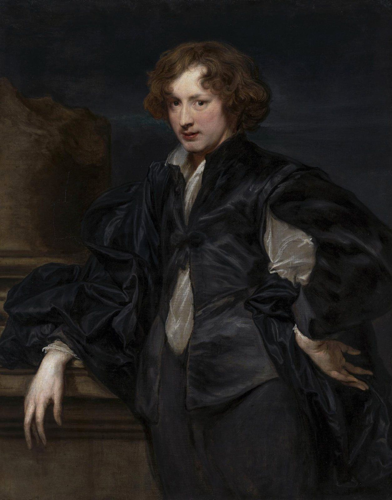 Anthony van Dyck, Flanders 1599–1641 / Self-Portrait 1622–23 / Oil on canvas / 116.5 x 93.5cm / Entered the Hermitage in 1772; acquired from the collection of LA Crozat, Baron de Thiers, in Paris / Collection: State Hermitage Museum, Saint Petersburg