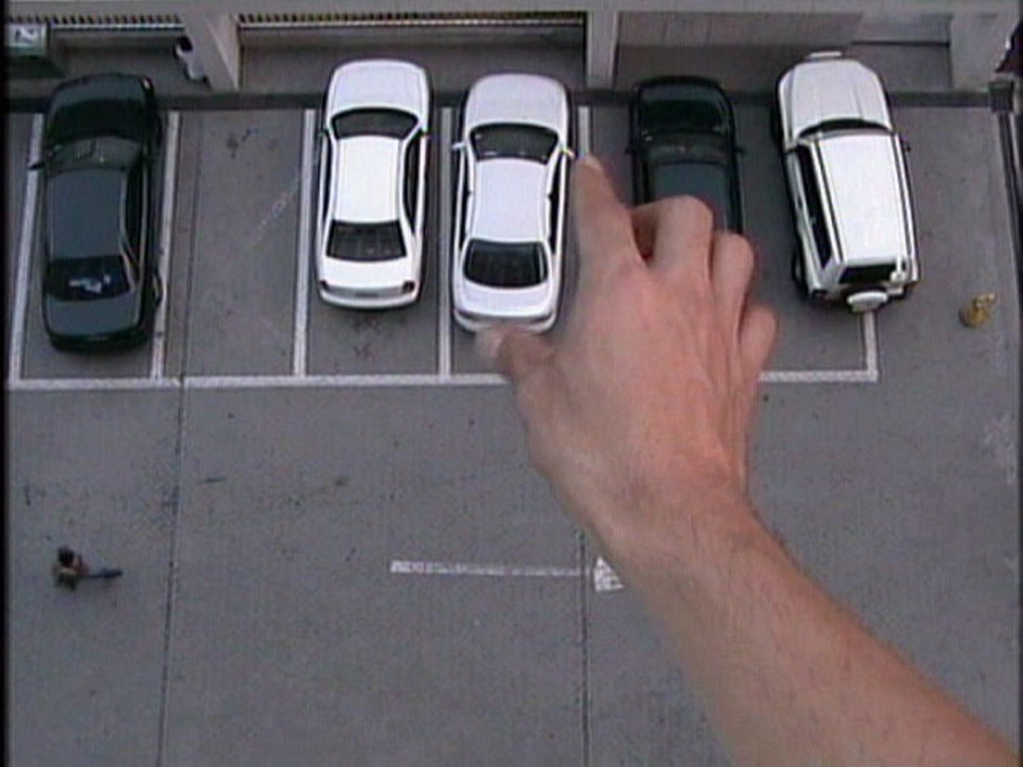 Junebum Park, South Korea b.1976 / 1 Parking (still) (detail) 2001-02 / DVD: 5:25 minutes, colour, sound ed. 14/20 / Purchased 2007 / Collection: Queensland Art Gallery | Gallery of Modern Art / © Junebum Park