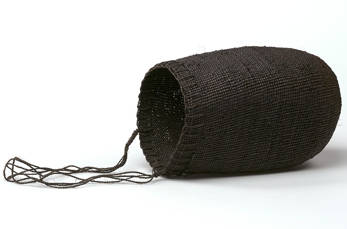 Margaret Rarru, Australia b.1940 / Mindirr 2012 / Pandanus palm with natural dyes / Purchased 2012 with funds from an anonymous donor through the Queensland Art Gallery Foundation / Collection: Queensland Art Gallery | Gallery of Modern Art / © Margaret Rarru