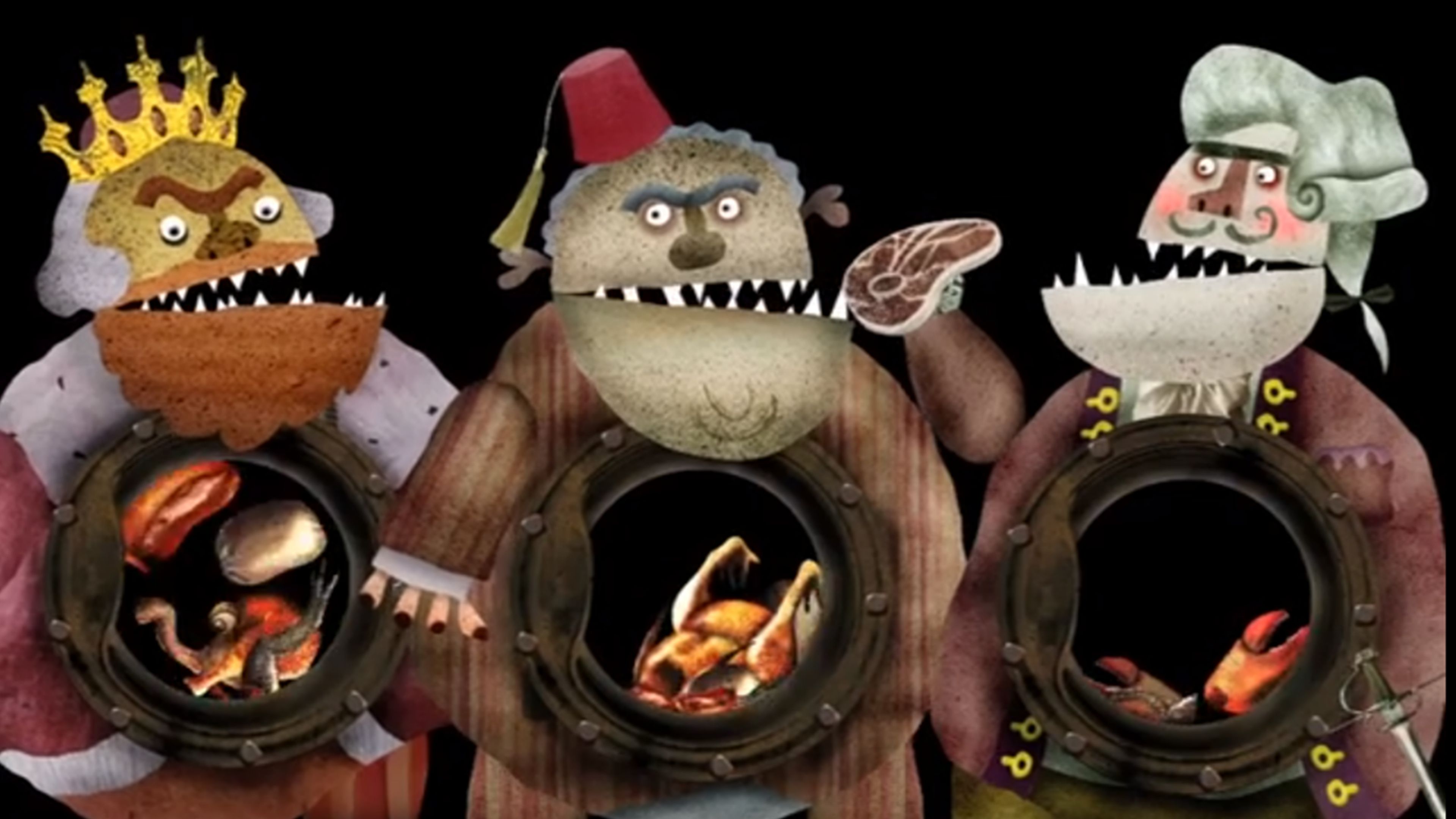 Production still from Carnivore Reflux 2006 / Director: Eddie White, James Calvert / Image courtesy: Halfbrick Studios