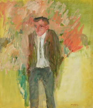 Jon Molvig / Charles Blackman 1966 / Oil on composition board / 121.7 x 105.5cm / AM & AR Ragless Bequest Funds 1969 / Collection: Art Gallery of South Australia, Adelaide / © Otte Bartzis