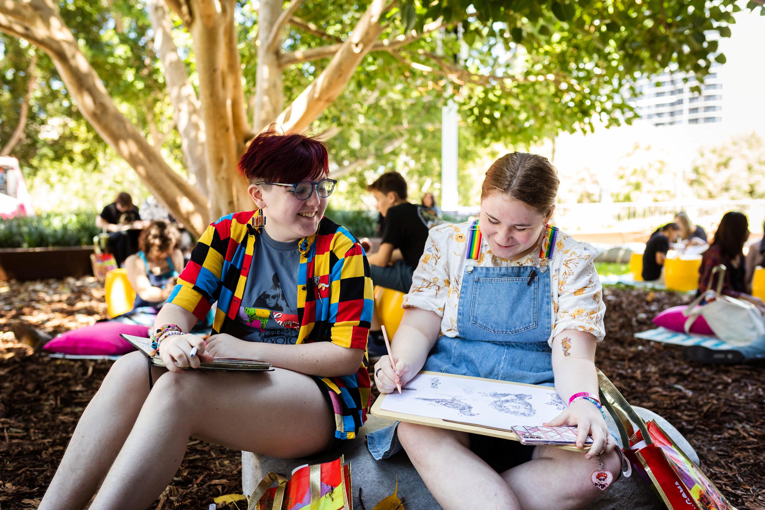 Teens Festival, GOMA, September 2023 / Photograph: K Bennett, QAGOMA