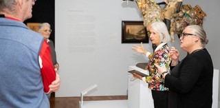 Auslan interpreted tour of International Collection at QAG / Photograph: N Umek © QAGOMA