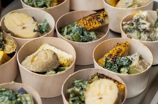 Food from Haus Yuriyal's garden / Photograph: C Baxter © QAGOMA