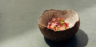 AACo wagyu, Fino sherry, malted onion 
GOMA Restaurant / Photograph: Joe Ruckli, QAGOMA