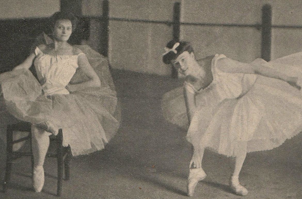 Rehearsal rooms, Paris Opera ballet c.1905 / Courtesy: Public domain